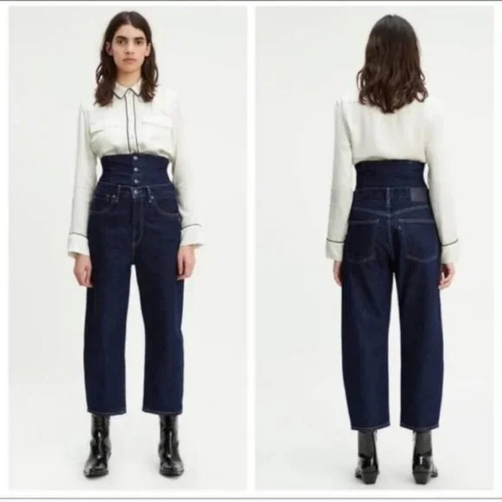 🌷 Levi's 'barrel cinch' corset waist Jeans 🌷